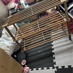 木の収納ラック
の画像