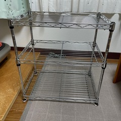 取引終了　スチールラック 