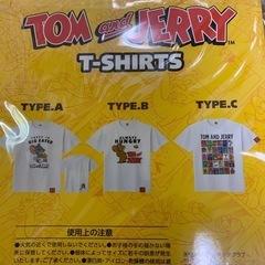 新品未使用トムとジェリーTシャツの画像