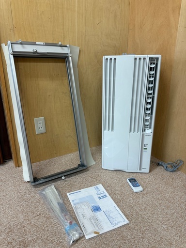 窓用エアコン コロナ 冷房専用 CW-1624R-WS
