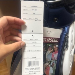 最終値下げ★ブリヂストン　ゴルフバックの画像