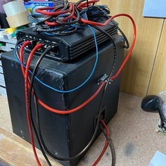 ロックフォード　ウーファー　アンプ　デッキセットの画像