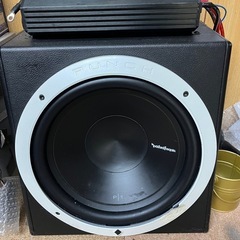 ロックフォード　ウーファー　アンプ　デッキセットの画像