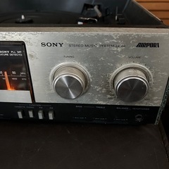 ジャンク品　SONY　レコードプレーヤー　本体　EX-10K　カセット　ラジオの画像