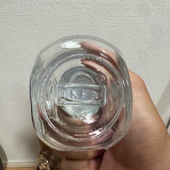 【IKEA ガラスボトル&ラックセット】オイル/調味料ボトル 収納ケース付き の画像
