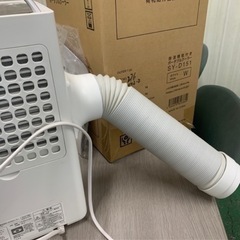 新品！シロカ除湿機能付きポータブルクーラーの画像