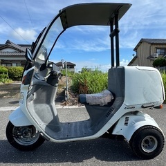 🌟即ノリ🌟ミニカー登録🌟2スト🌟HONDA ジャイロキャノピー白 (TA02-190)愛知県一宮市の画像