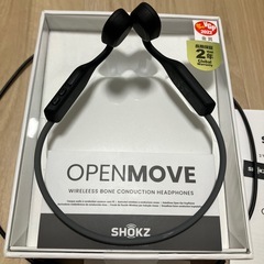 Shokz OPENMOVE ワイヤレス骨伝導ヘッドフォン　の画像