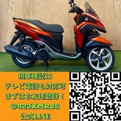 ★長野県の方限定送料無料★【動画あり】★ヤマハ トリシティ125★ 実動 人気車種 SE82J型 原付二種 FI インジェクション 水冷 4サイクル 三輪 スクーター 松本市の画像