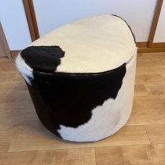 IKEA イケア ハラコ スツール オットマンの画像
