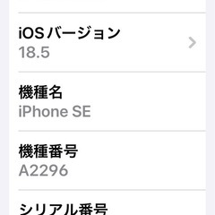 iPhone SE2  64GB ホワイト超美品　使用少なめの画像