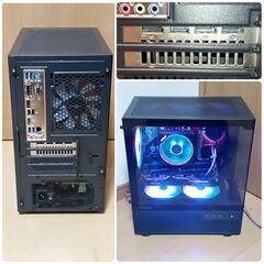 モンハンワイルズ最高設定対応 美品ゲーミングPC Ryzen7 RX6700XT SSD1TB メモリ32G Win11の画像