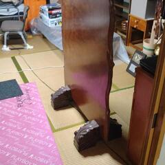 一枚板ついたて    お値下げ可ですの画像