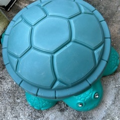 カメさん　プール　砂場の画像