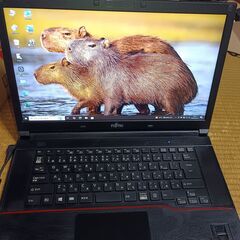 Fujitsu ノート　パソコン　１５インチ　さくさく動作の画像
