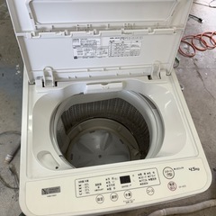 ヤマダ　洗濯機　4.5kg 2021年製　動作品の画像