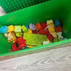 LEGO レゴ　ブロックとボックスの画像