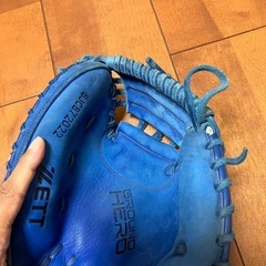 少年野球軟式用キャッチャーミットの画像