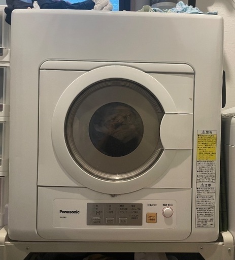パナソニック乾燥機6kg NH-D603-W 2021年購入