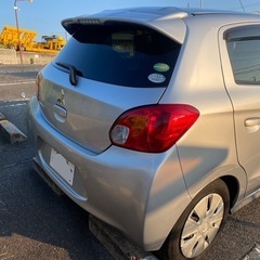 安い‼️コミ車検2年　低走行　三菱 ミラージュ シルバー 大阪の画像