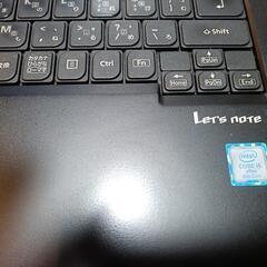 レッツノート ジェットブラック Corei5  8GB ノートパソコン Win11 オフィス付き 14.0インチ DVD  の画像