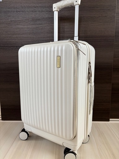 新品　キャリーケース　スーツケース　機内持ち込み可　前あき