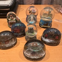 スノードーム　まとめてお譲りします。
