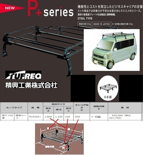 ルーフキャリア