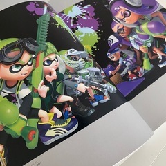 スプラトゥーン　イカす　アートブックの画像