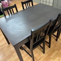 【美品/送料込み】IKEA イケア エーケダーレン ダイニング テーブル　伸長式 IKEA ダイニングテーブル（伸縮式）エーケダーレン