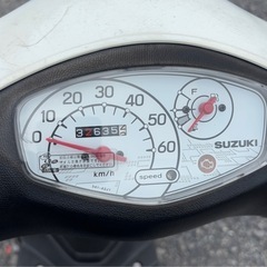 1091.動画あり　スズキ　レッツ　CA4AA 原付　バイク　50cc 車体　埼玉の画像