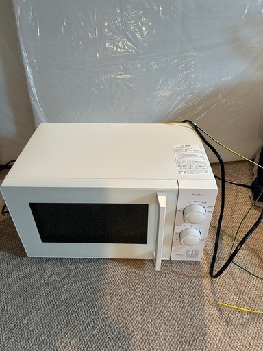 単身生活用家電一式（冷蔵庫・洗濯機・電子レンジ・湯沸ポット・テレビ・掃除機