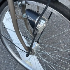 maruishiサイクル　26インチ　カーキ　美品の画像
