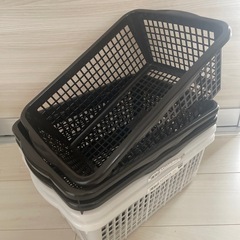 【受渡し決定】プラスチックカゴの画像
