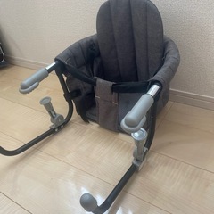 テーブルチェア　背もたれ付きの画像