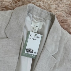 h&m リネンベスト　新品の画像