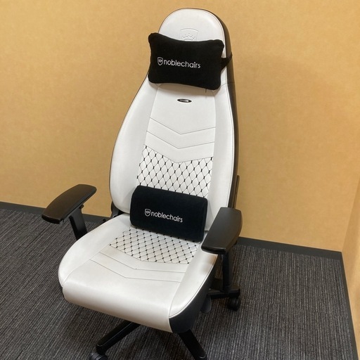 ゲーミングチェア noblechairs ICON プレミアムホワイト