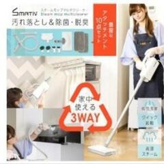【ほぼ未使用】スチームモップ　Smativ+(スマティブ) スチームクリーナーの画像
