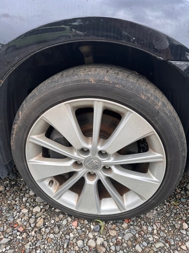トヨタ　200クラウン　ハイブリッド　純正ホイールタイヤセット　4本　225/45R18
