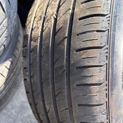 レイズ　Versus Avanti ホイールタイヤセット　4本　タイヤサイズ215/45R17 タイヤ年式2024年の画像