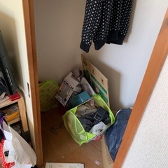 長野市内残置物撤去作業補助の画像
