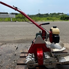 太昭 水田除草機 TG-Eミニエース　草取り　2条　ゼノア　混合　水田　除草　管理機　宮崎　の画像
