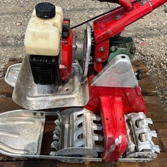 太昭 水田除草機 TG-Eミニエース　草取り　2条　ゼノア　混合　水田　除草　管理機　宮崎　の画像