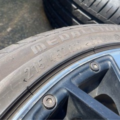 17インチMANARAY SPORT タイヤ付ホイールの画像