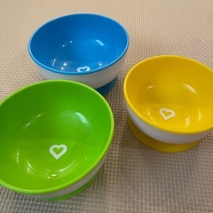 ベビー食器　離乳食　マンチキン たべたくなーる サクションボウル...