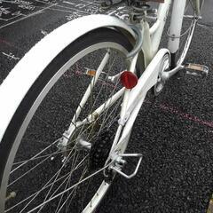 中古子供自転車３６４０　２４インチ　６段ギヤ　ダイナモライト　 身長１３７㎝前後の画像