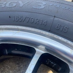 14インチMANARAY SPORT タイヤ付ホイールの画像