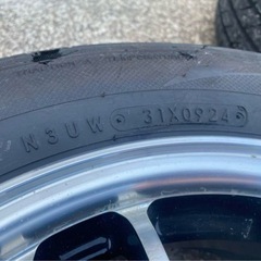 14インチMANARAY SPORT タイヤ付ホイールの画像