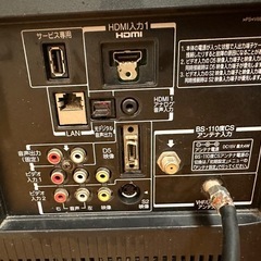 液晶テレビ　TOSHIBA REGZA 32型の画像