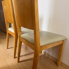 【受け渡し先決定‼️】IKEA ダイニング椅子 2脚の画像
